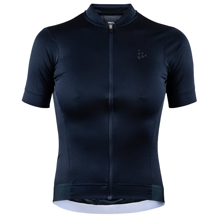 Maillot corto para mujer CRAFT Essence en azul oscuro, comodidad y estilo en cada pedalada
