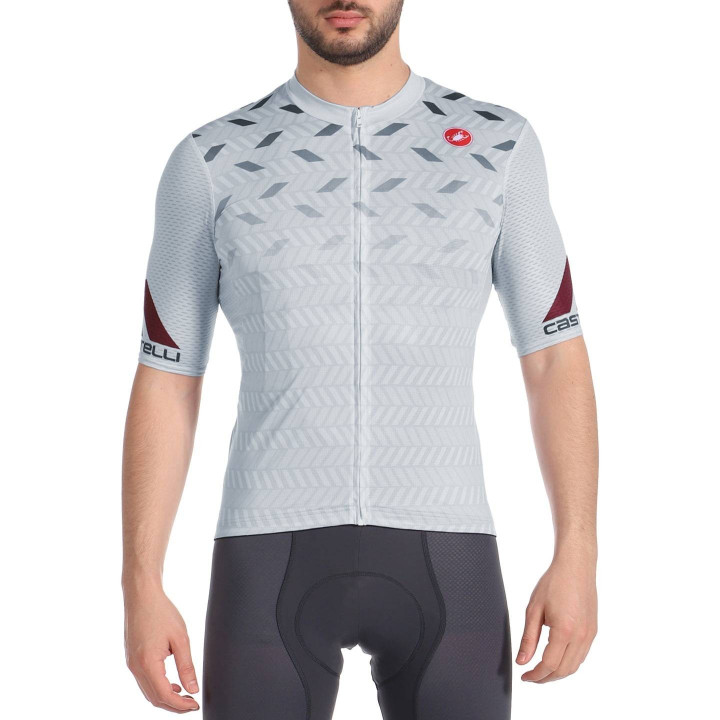 Maillot gris Avanti 2 de Castelli: comodidad y estilo para ciclistas