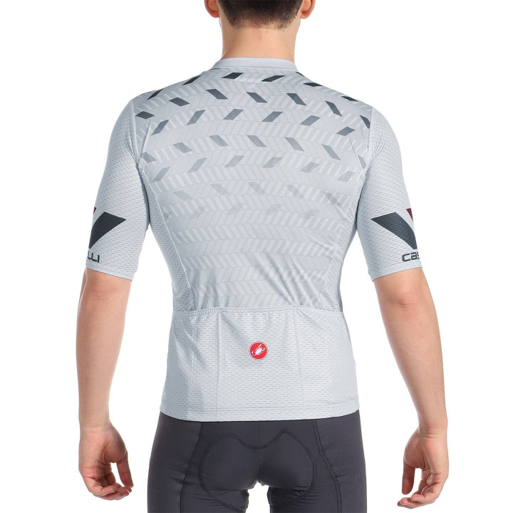 Maillot gris Avanti 2 de Castelli: comodidad y estilo para ciclistas