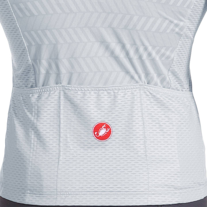 Maillot gris Avanti 2 de Castelli: comodidad y estilo para ciclistas