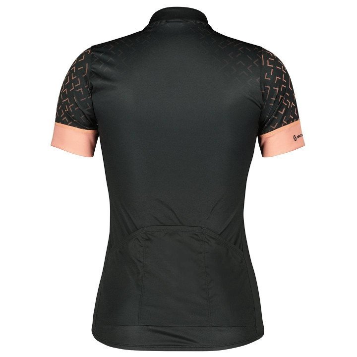Maillot corto mujer SCOTT Endurance 20 fucsia y negro, comodidad y estilo para tus rutas