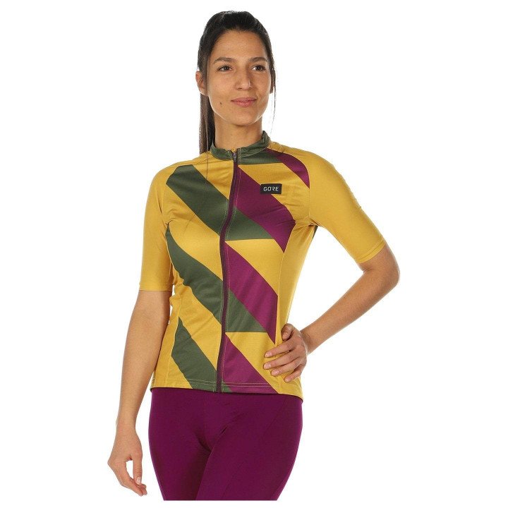 Maillot de ciclismo corto para mujer GORE WEAR Signal, fresco y colorido para tus rutas