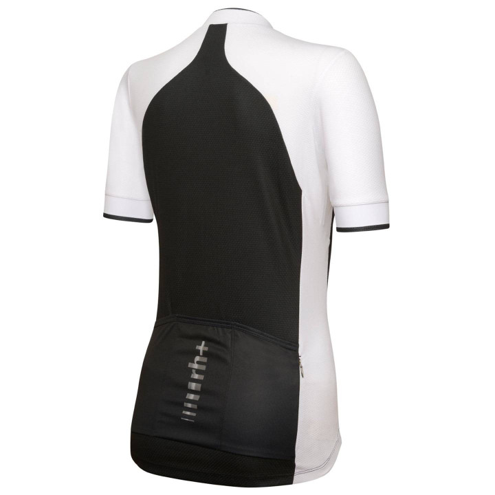 Maillot corto para mujer RH+ Prime en negro, comodidad y estilo para tus rutas en bicicleta