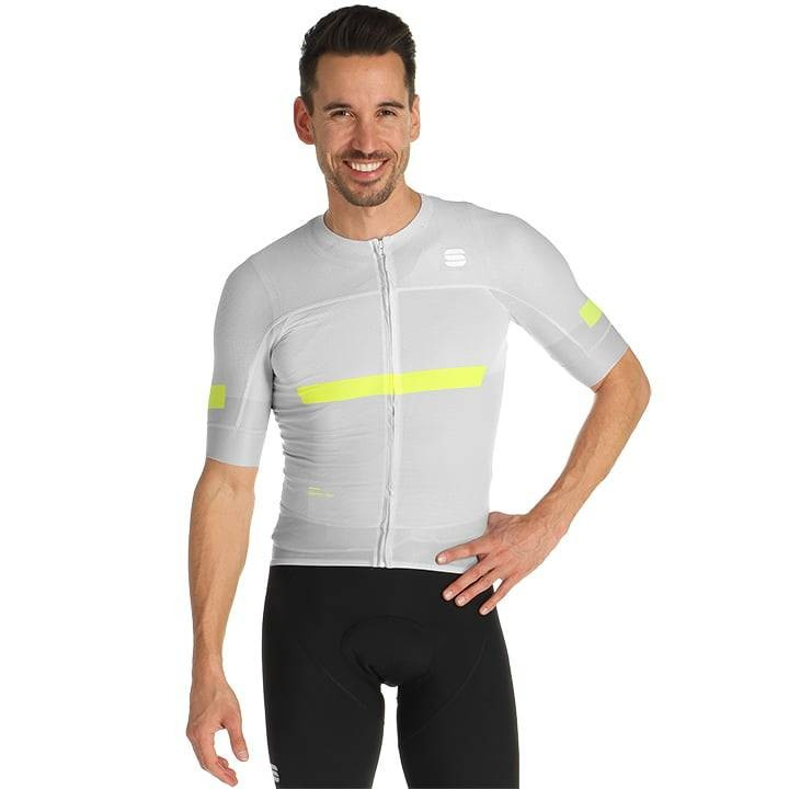 Maillot corto Sportful Evo gris: comodidad y estilo en cada pedaleada