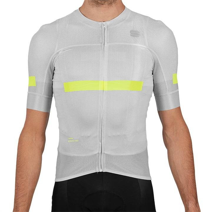 Maillot corto Sportful Evo gris: comodidad y estilo en cada pedaleada