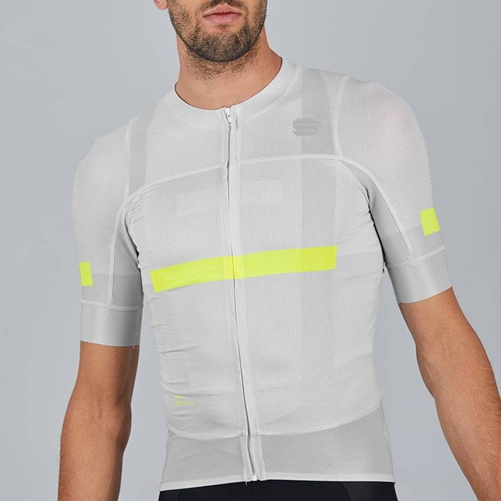 Maillot corto Sportful Evo gris: comodidad y estilo en cada pedaleada