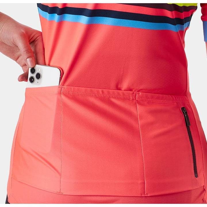 Maillot corto de ciclismo para mujer Anara LTD en fucsia, comodidad y estilo en cada ruta