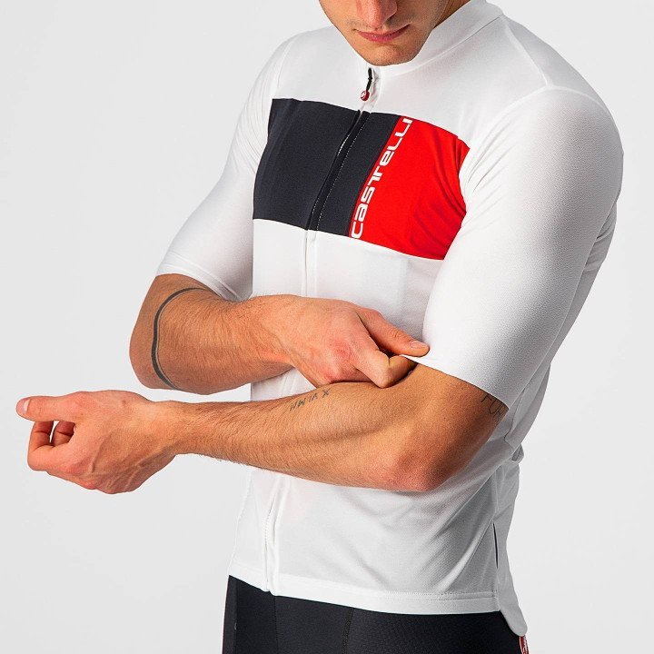 Maillot Prologo 7 de CASTELLI: comodidad y estilo para tus rutas en bici