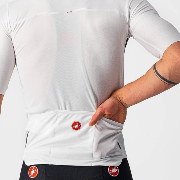 Maillot Prologo 7 de CASTELLI: comodidad y estilo para tus rutas en bici