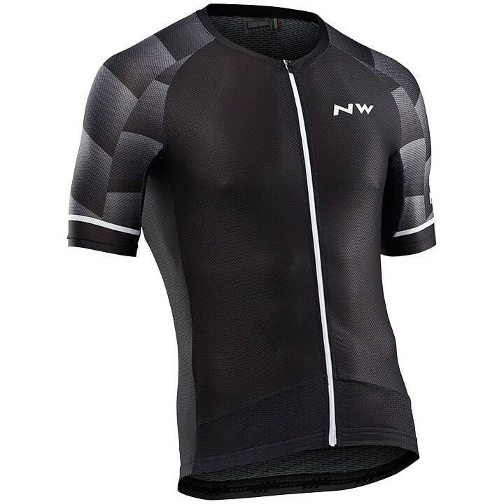 Maillot corto Storm Air negro de NORTHWAVE: comodidad y frescura para tus rutas en bici