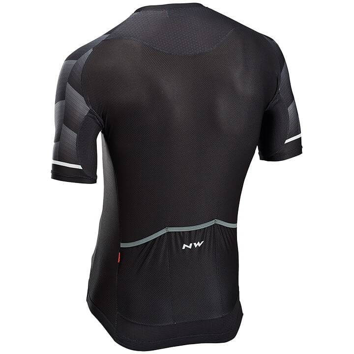 Maillot corto Storm Air negro de NORTHWAVE: comodidad y frescura para tus rutas en bici