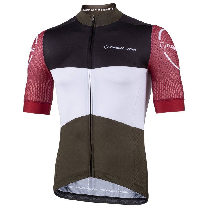 Maillot NALINI Hollywood verde-negro: estilo y comodidad en cada pedaleada