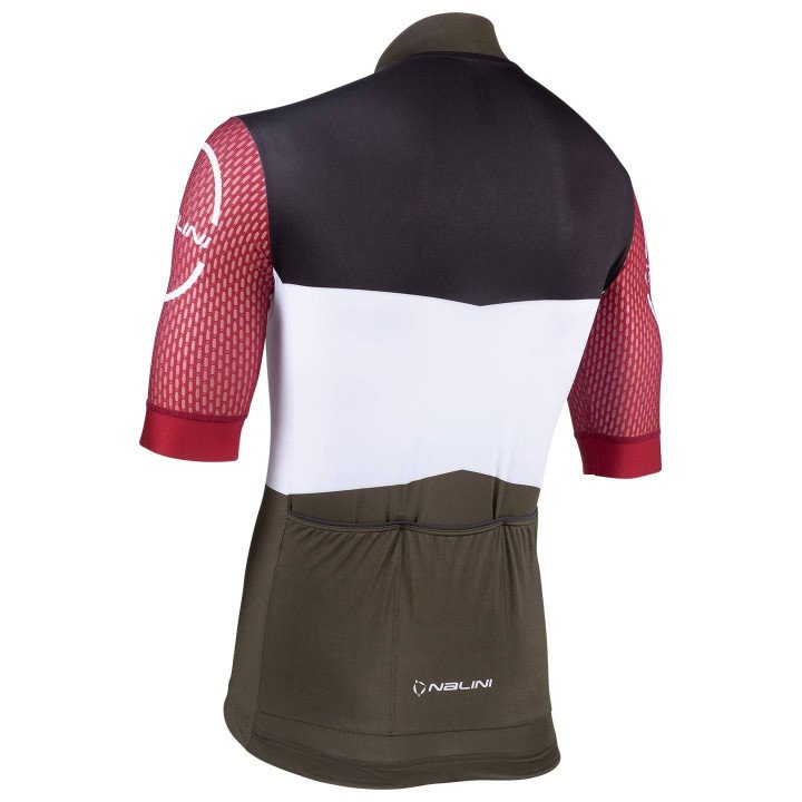 Maillot NALINI Hollywood verde-negro: estilo y comodidad en cada pedaleada