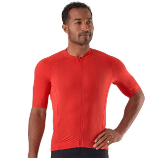 Maillot corto Trek Circuit rojo: comodidad y estilo para tus rutas en bici