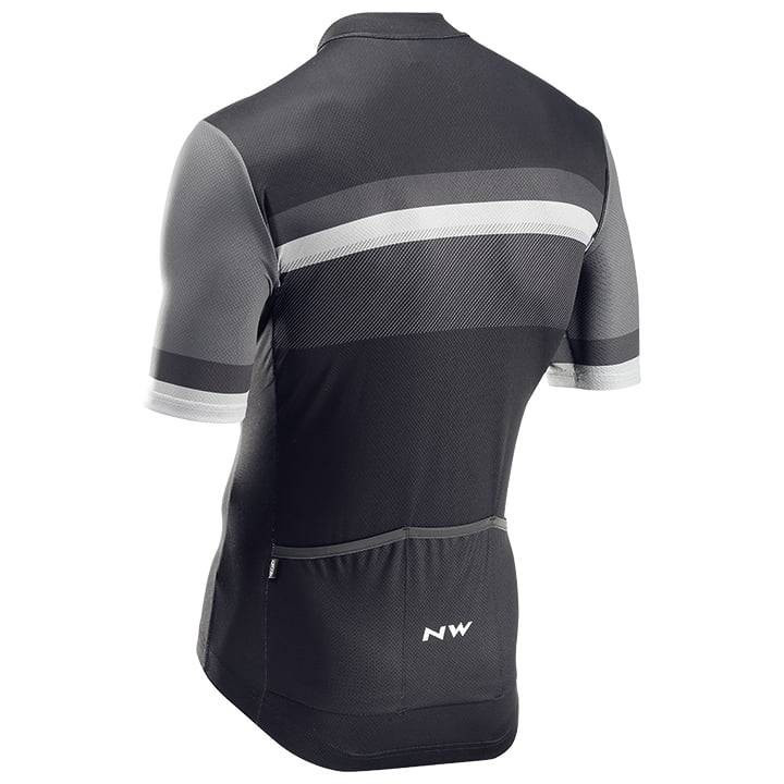 Maillot corto Northwave Origin negro: comodidad y rendimiento para tus rutas en bici