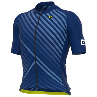 Maillot de ciclismo corto ALÉ Fast azul: comodidad y estilo para tus rutas