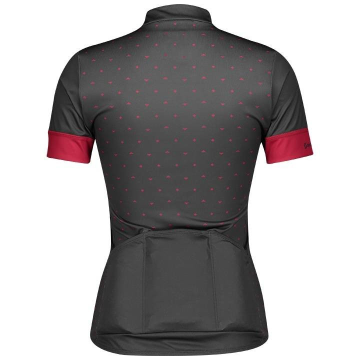 Maillot corto mujer SCOTT Endurance 20 en fucsia y gris para tus paseos en bici