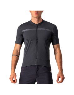 Maillot corto CASTELLI Unlimited Allroad gris: comodidad y estilo para tus rutas en bici