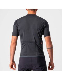 Maillot corto CASTELLI Unlimited Allroad gris: comodidad y estilo para tus rutas en bici 2