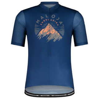 Maillot de ciclismo MALOJA FiemmeM azul: comodidad y estilo para tus rutas
