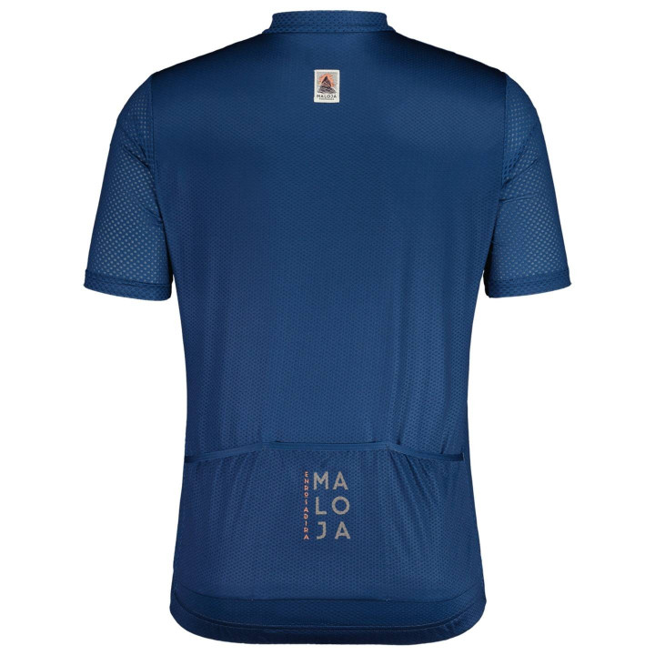 Maillot de ciclismo MALOJA FiemmeM azul: comodidad y estilo para tus rutas