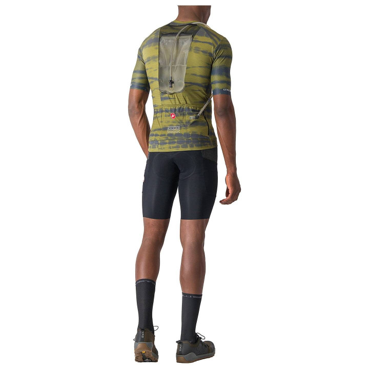 Maillot de ciclismo Unlimited Pro verde CASTELLI para un pedaleo cómodo y fresco