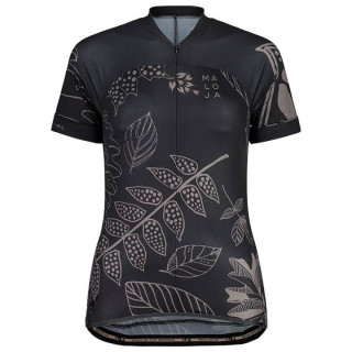Maillot corto de ciclismo para mujer LaubmoosM. 1/2 en negro de MALOJA