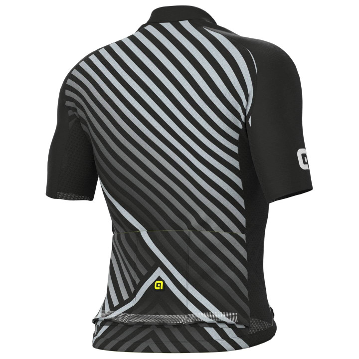 Maillot de ciclismo corto ALÉ Fast negro: comodidad y frescura en cada pedalada