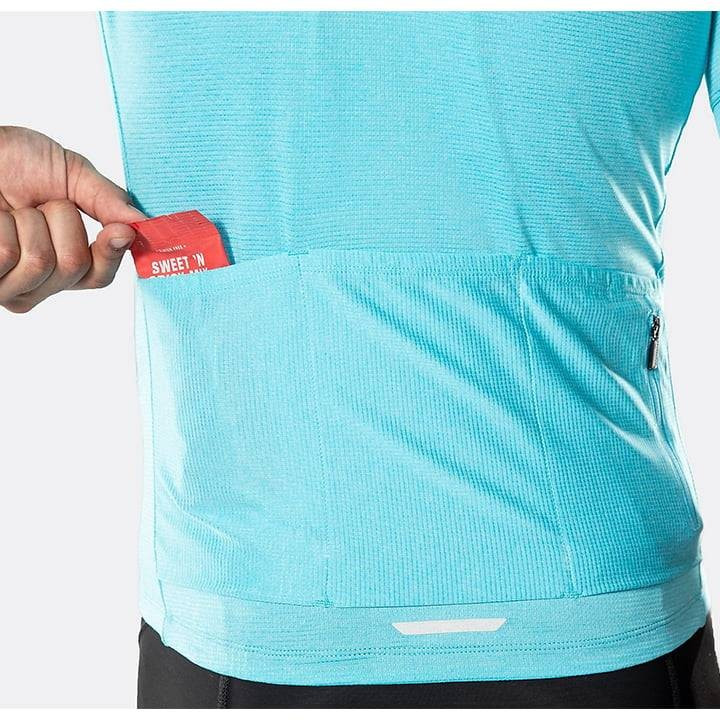 Maillot corto Bontrager Circuit azul: comodidad y frescura para tus rutas en bici