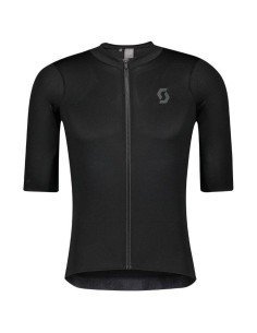 Maillot corto SCOTT RC Premium en negro y blanco, comodidad y estilo para ciclistas