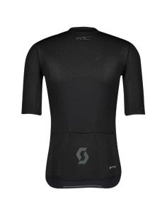 Maillot corto SCOTT RC Premium en negro y blanco, comodidad y estilo para ciclistas 2