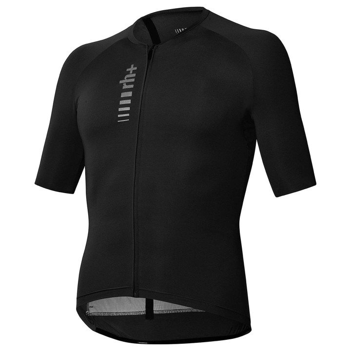 Maillot corto RH+ Piuma negro: comodidad y estilo para tus rutas en bici