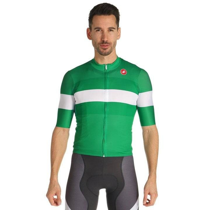 Maillot LaMITICA verde CASTELLI: comodidad y estilo para tus rutas en bicicleta