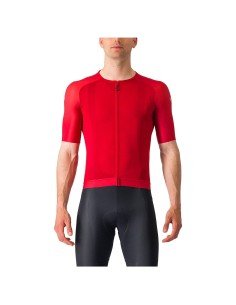 Maillot Aero Race 7.0 rojo de CASTELLI: rendimiento y comodidad para ciclistas