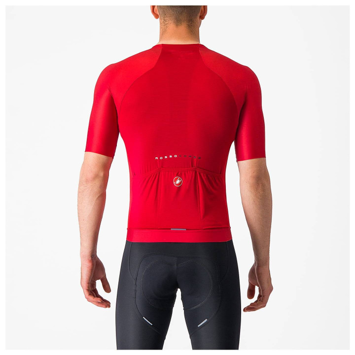 Maillot Aero Race 7.0 rojo de CASTELLI: rendimiento y comodidad para ciclistas