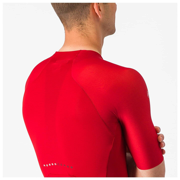 Maillot Aero Race 7.0 rojo de CASTELLI: rendimiento y comodidad para ciclistas