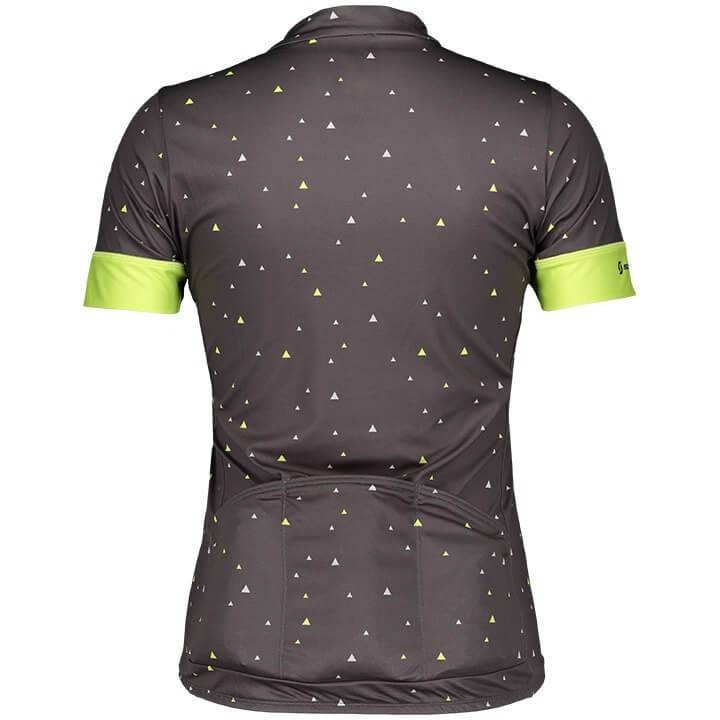 Maillot corto de ciclismo para mujer SCOTT Endurance 20 en verde y gris, ideal para cualquier ruta