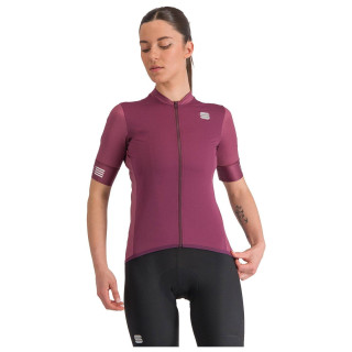 Maillot corto mujer burdeos SPORTFUL: comodidad y estilo para ciclistas