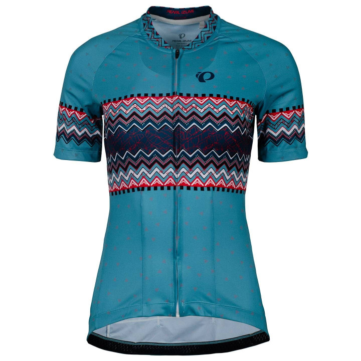 Maillot corto azul para mujer de PEARL IZUMI, comodidad y estilo en cada pedalada