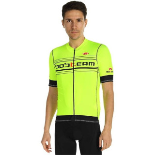 Maillot Scatto negro y amarillo neón para ciclistas que buscan estilo y comodidad