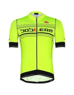 Maillot Scatto negro y amarillo neón para ciclistas que buscan estilo y comodidad 2