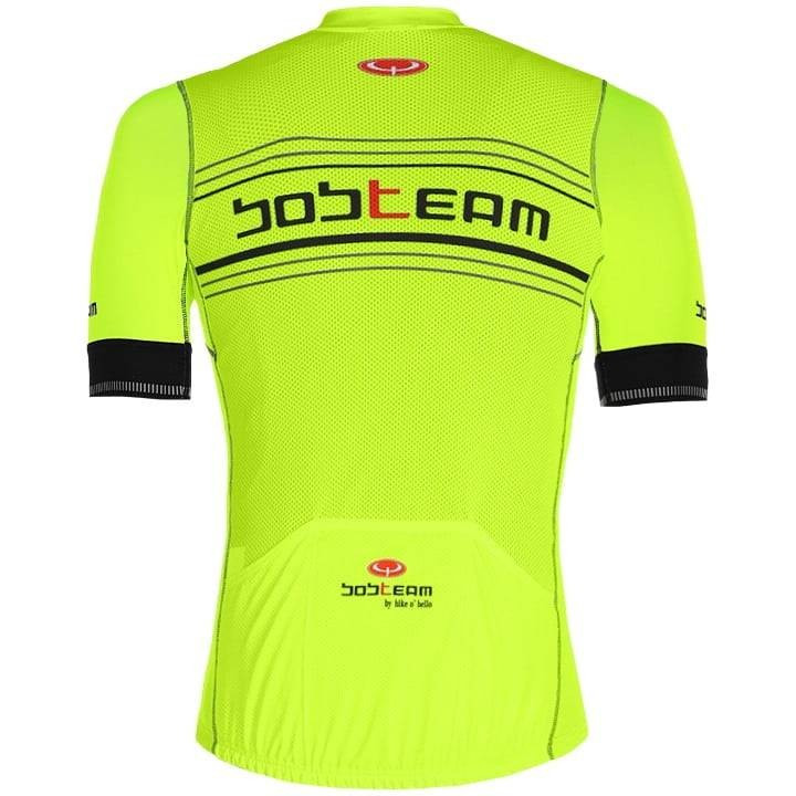 Maillot Scatto negro y amarillo neón para ciclistas que buscan estilo y comodidad