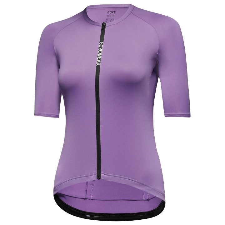 Maillot corto lila para mujer GORE WEAR: comodidad y estilo en cada pedalada