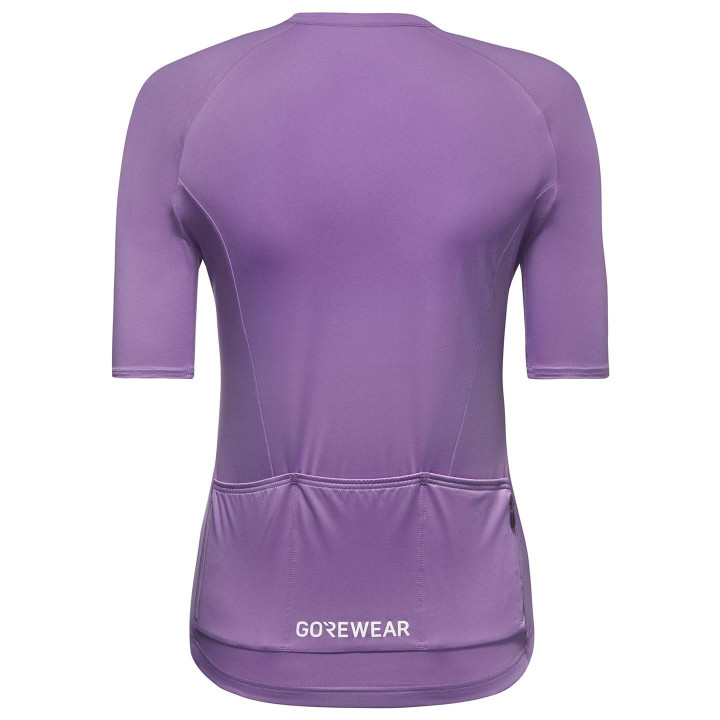 Maillot corto lila para mujer GORE WEAR: comodidad y estilo en cada pedalada