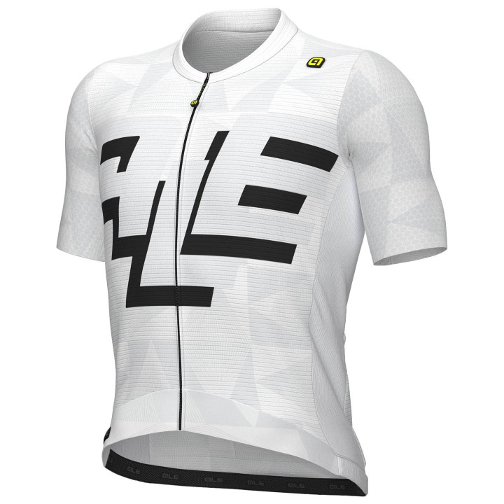 Maillot de ciclismo corto ALÉ Multiverso blanco: estilo y comodidad para tus rutas