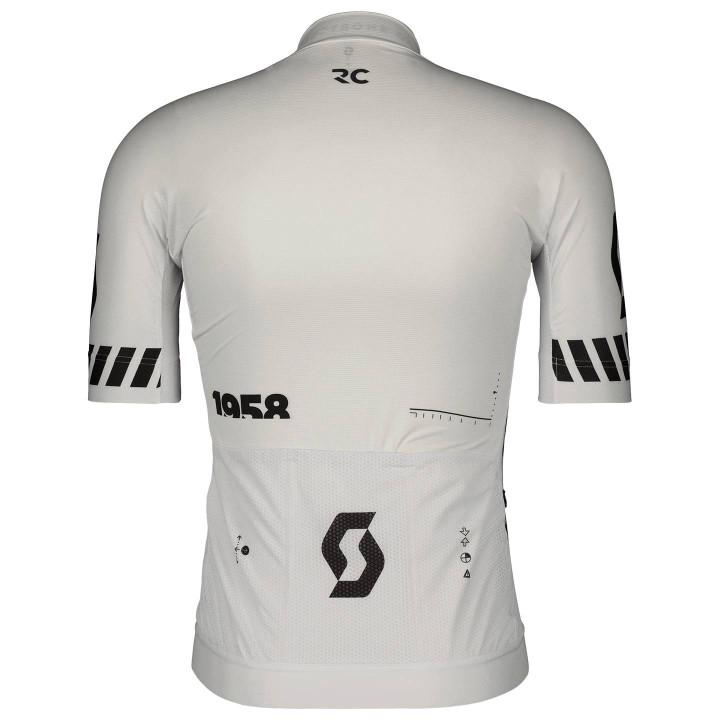Maillot RC Pro blanco SCOTT: comodidad y estilo para tus rutas en bici