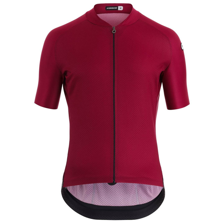 Maillot burdeos Mille GT C2 EVO de ASSOS para ciclistas que buscan comodidad y estilo