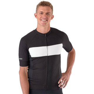 Maillot de ciclismo corto Trek Circuit LTD en negro y blanco para disfrutar cada pedaleo
