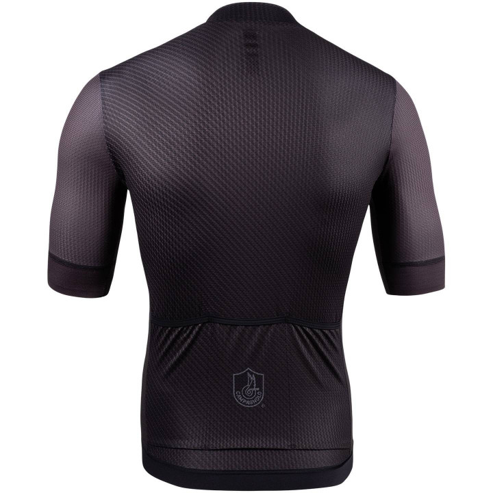 Maillot de ciclismo corto CAMPAGNOLO Ossigeno negro, comodidad y frescura para tus rutas