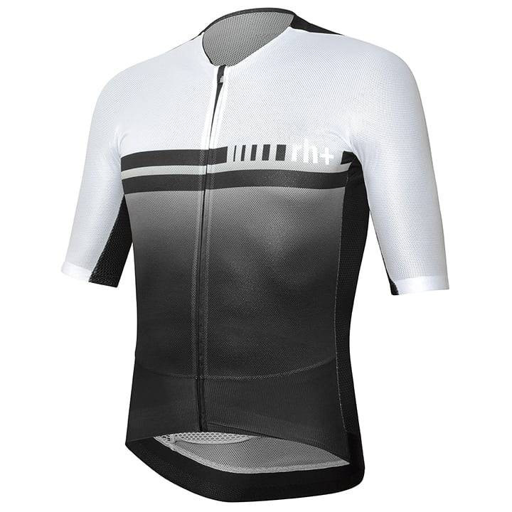 Maillot Climber negro-blanco RH+ para ciclistas que buscan estilo y comodidad